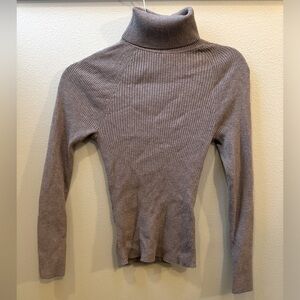 Banana Republic Mauve Turtleneck Sweater size XS